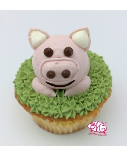 A002 豬 Cupcake